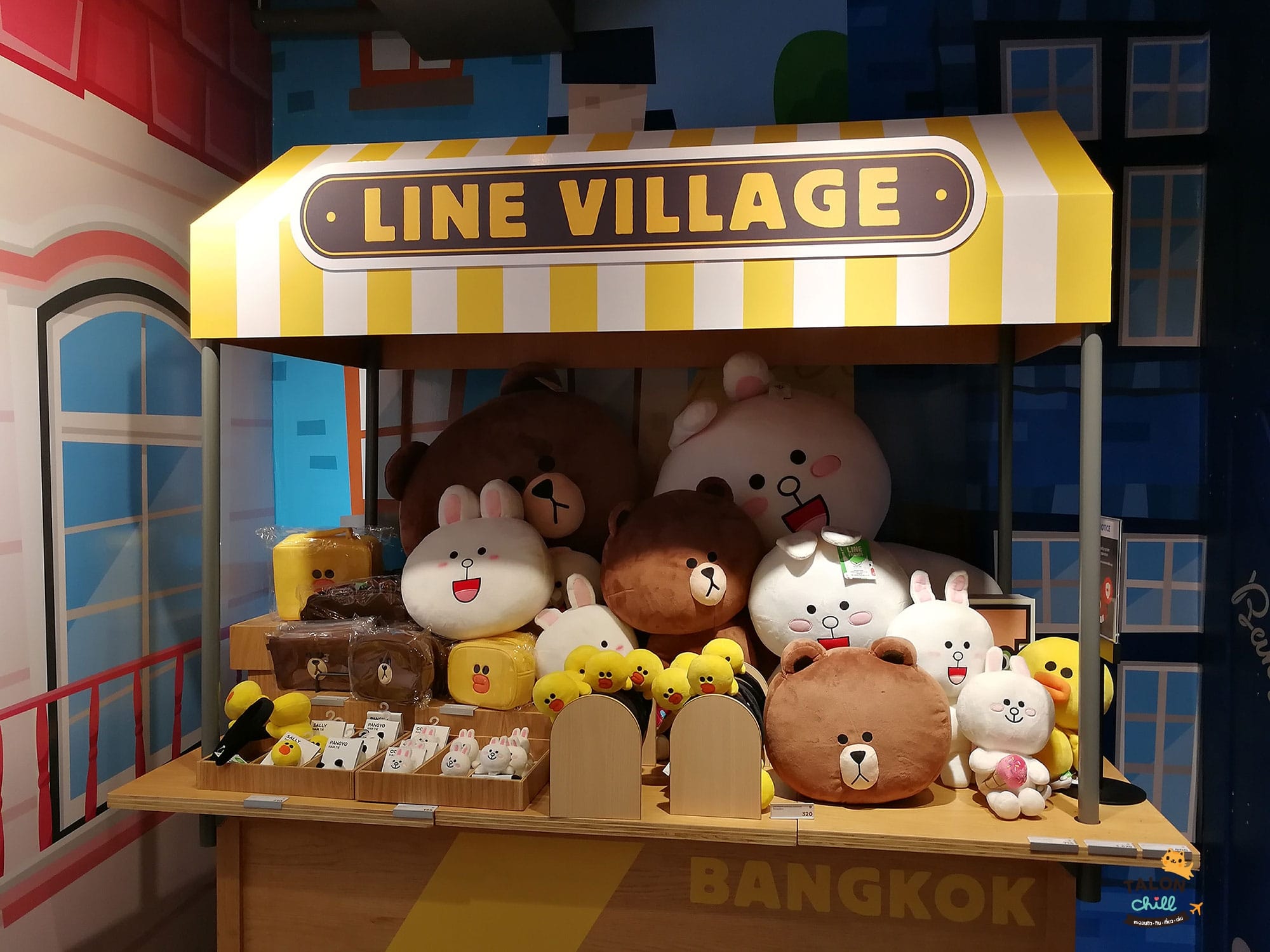 [Review] ร้าน LINE VILLAGE BANGKOK สินค้าลิขสิทธิ์ของ LINE FRIENDS CHARACTER