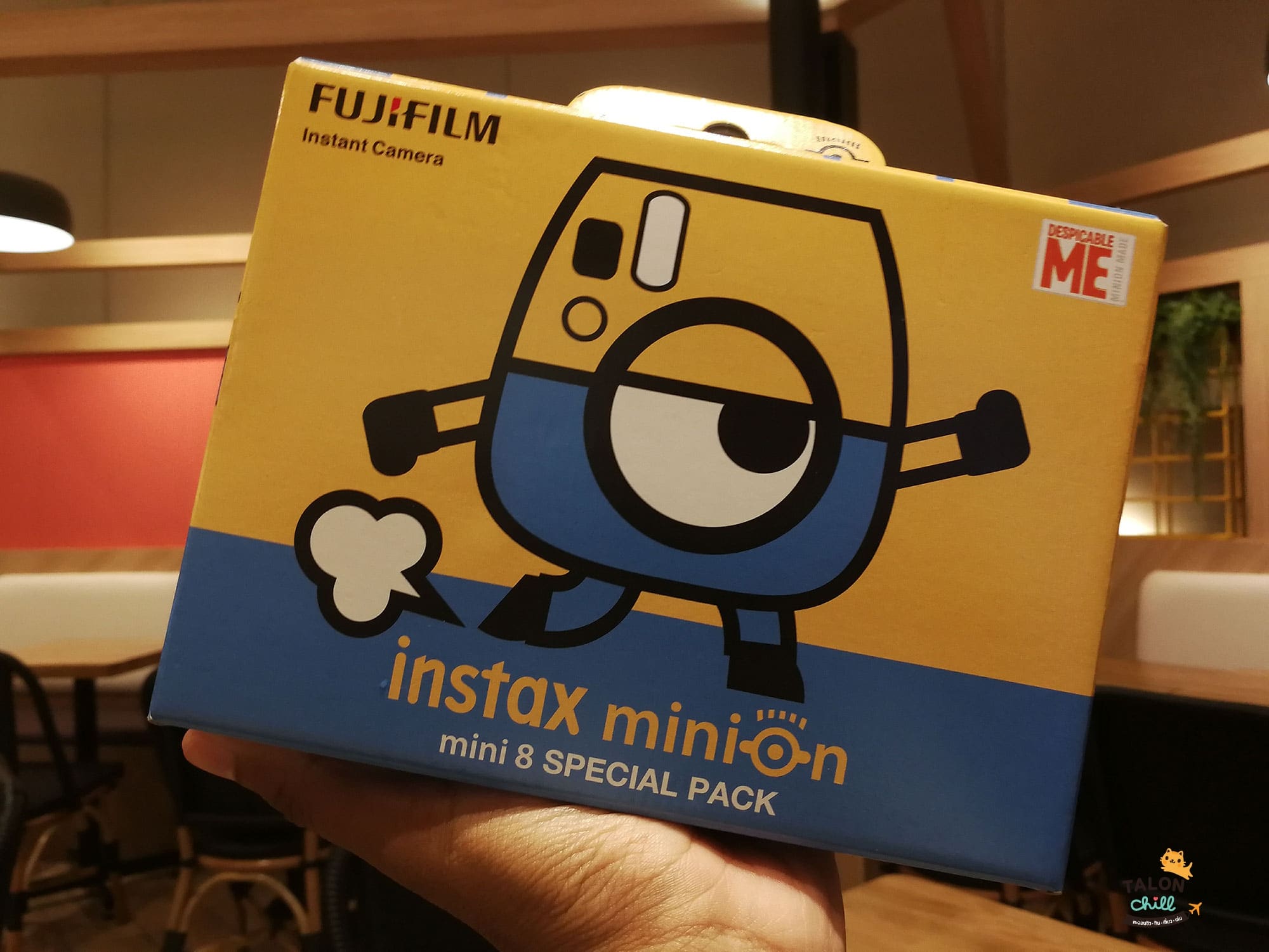 [Review] กล้องโพลารอยด์ลายมินเนี่ยน (Minion Instax mini 8 Instant Film Camera)